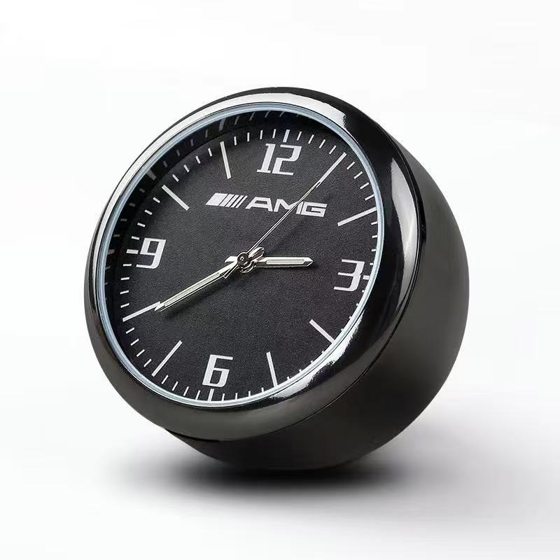 Car Central Control Clock Watch Decoration For Mercedes Benz AMG GLE GLC GLS GLK GLA CLA W203 W206 W205 W210 W220 A C E Class