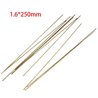 1.6*250mm Welding Rod Brass 10 Pcs For Repair Welding
