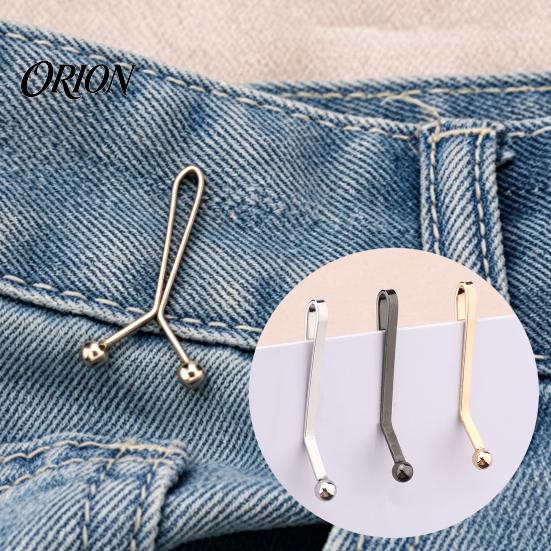 Waist Tightener Set 10Pcs for Pants, Reusable Cincher Clip Pants Loose Jeans, No Sewing Adjustable Waistband Skirts Collar Anti-exposure