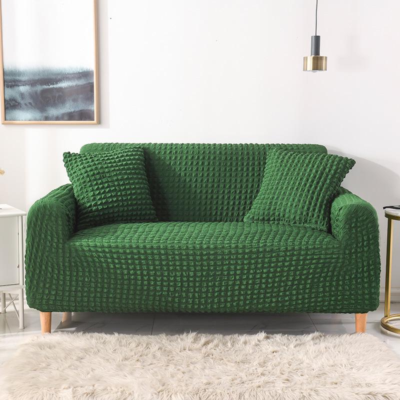 Bubble Yarn Fabric Full Wrap Sofa Cover for All Seasons