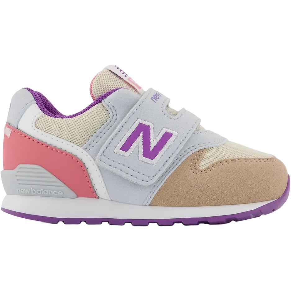 New Balance Versatile Cushioning Low-Top Walking Shoes Baby Shoes Light-Gray IZ996JF3
