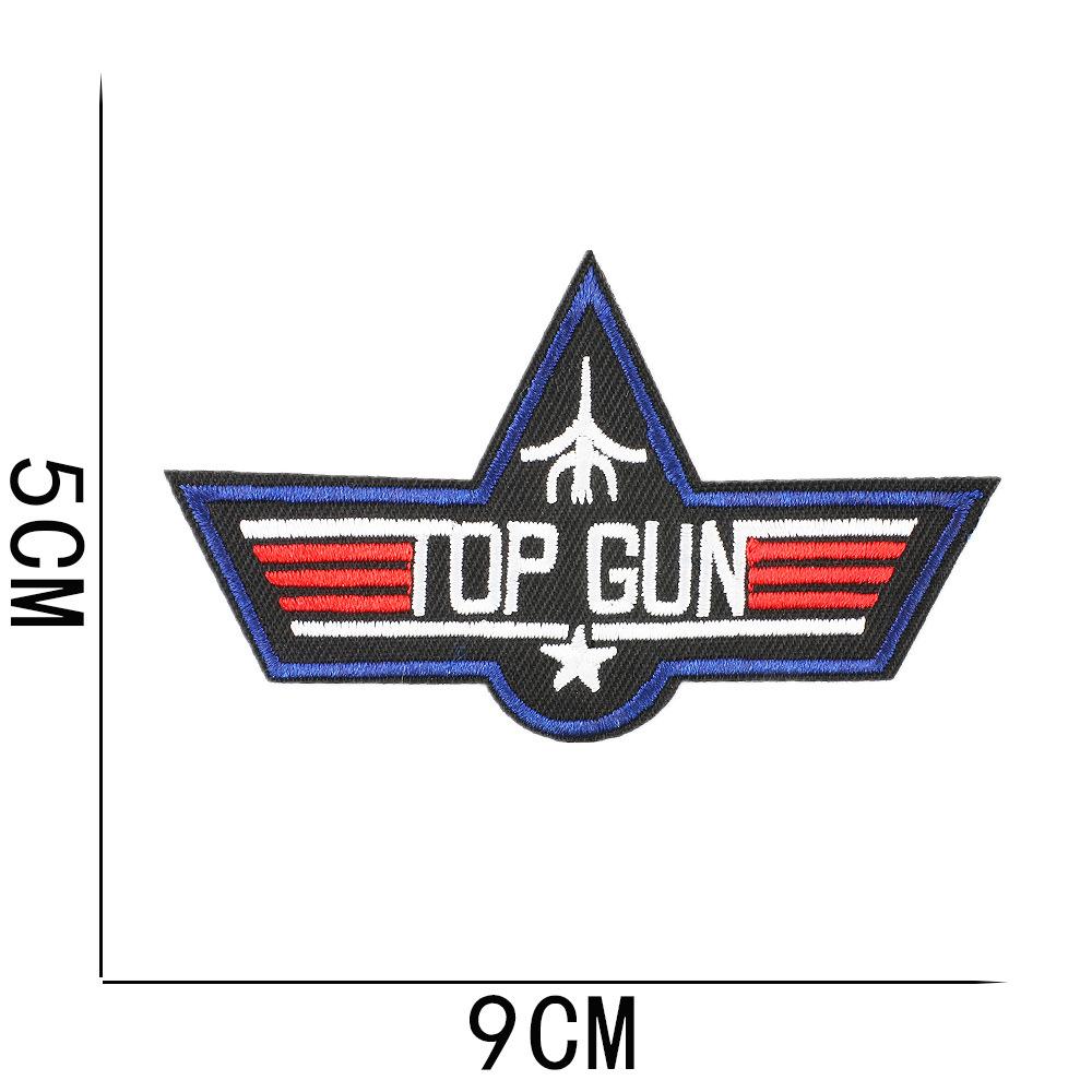 Pilot Clothes Decorative Embroidery Cloth Sticker Computer Embroidery Air Force Velcro Stamp Boy Clothes Armband Patch Sticker