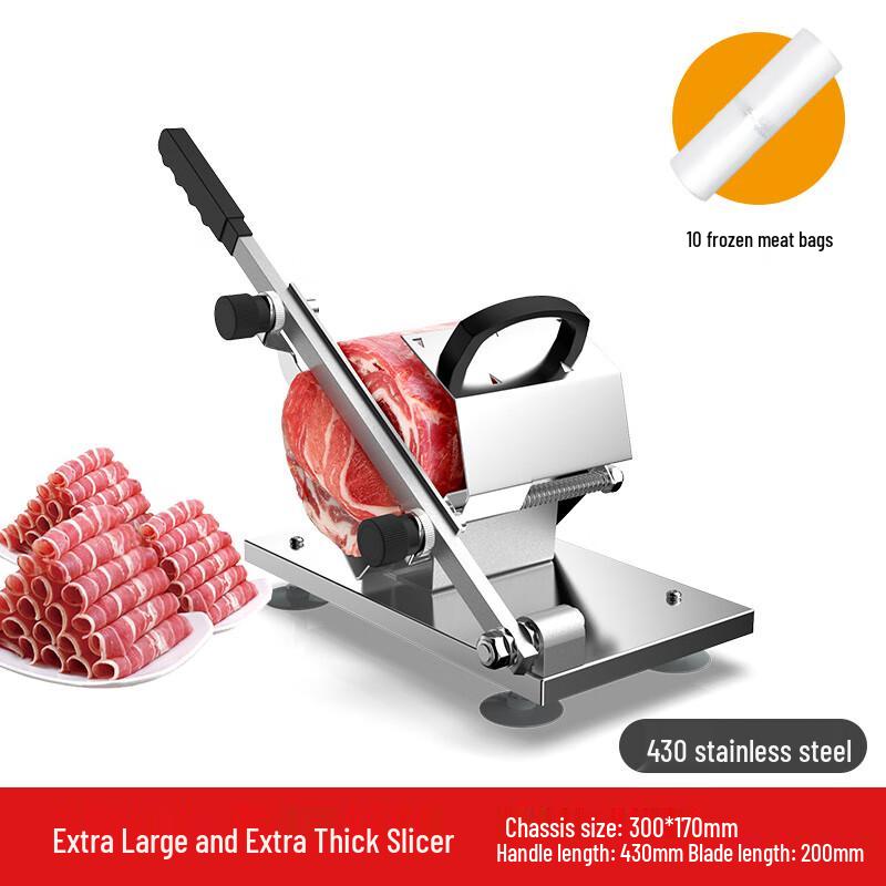 Zhaoran Automatic Stainless Steel Meat Slicer
