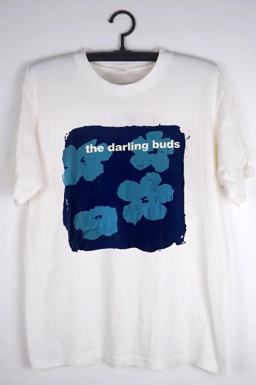 The Darling Buds Band Short Sleeve White All Size Shirt AE74 M