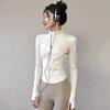 Women's Slim-Fit Quick-Dry Yoga Jacket - 20 Colors, Long Sleeve, Sunscreen, Outdoor Running Fitness Wear