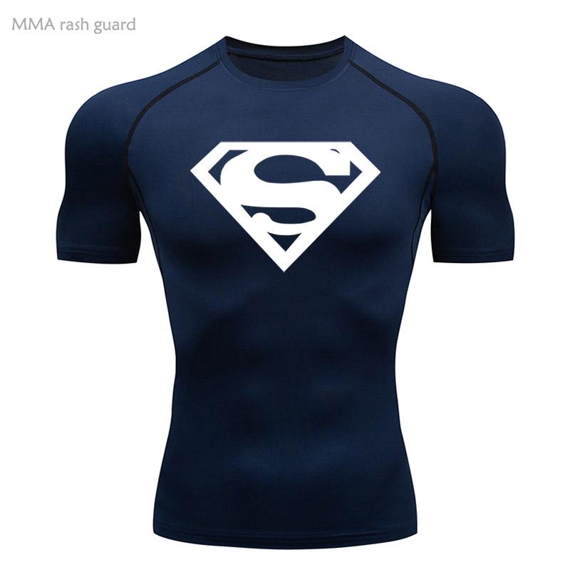 Sports Compression Shirt Men's T-Shirt Short Sleeve