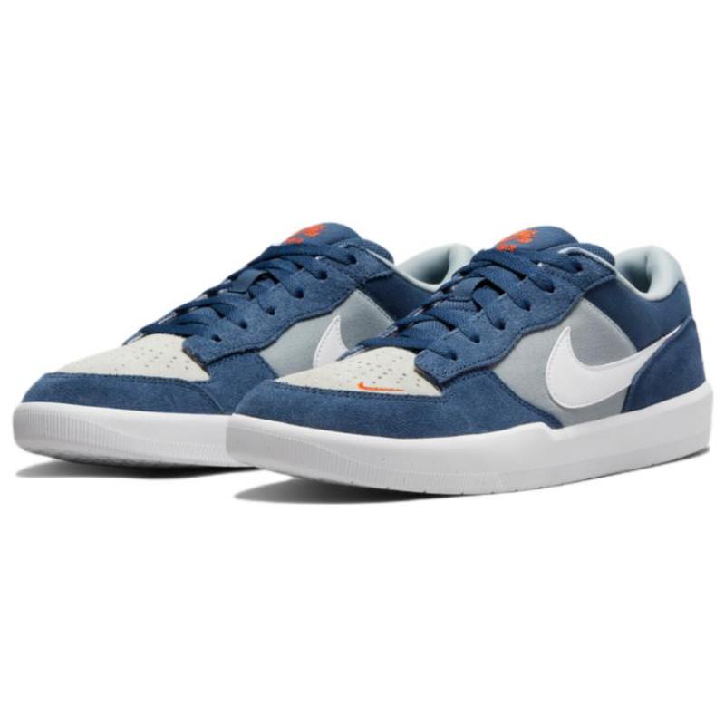 Nike SB Force 58 Navy Photon Dust Skateboard Shoes CZ2959-403