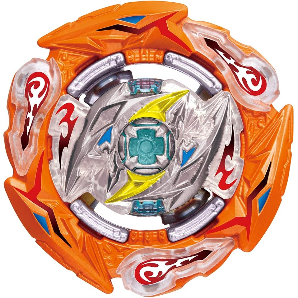 Beyblade Burst B-161 Booster Glide Ragnaruk Wh.R 1S with spinning top and battle features
