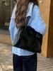 Women's Korean-Style Large Capacity Retro Shoulder Bag - Autumn 2025