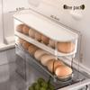 Automatic Rolling Egg Dispenser for Refrigerator
