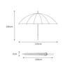 MAYDU Automatic Long Handle Windproof Umbrella
