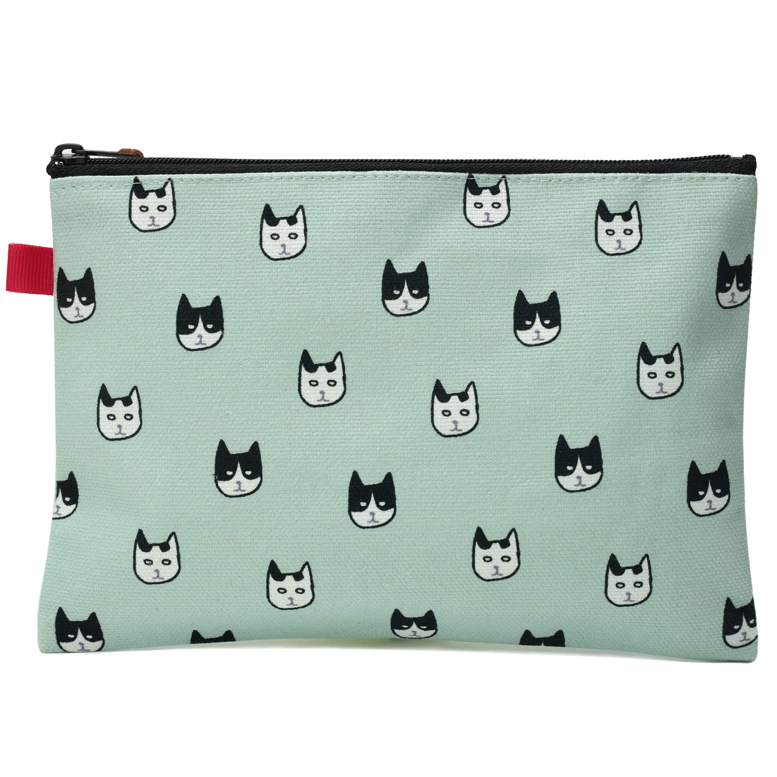 

Кошелек для кошек Мятный Маленький Предмет Табби Сделано в Японии [SOTONEKO JAPAN] Косметичка, Мульти-кейс, Кейс, Цвет, Держатель, Подарок, Стильный, Милый, Кошка, мятный