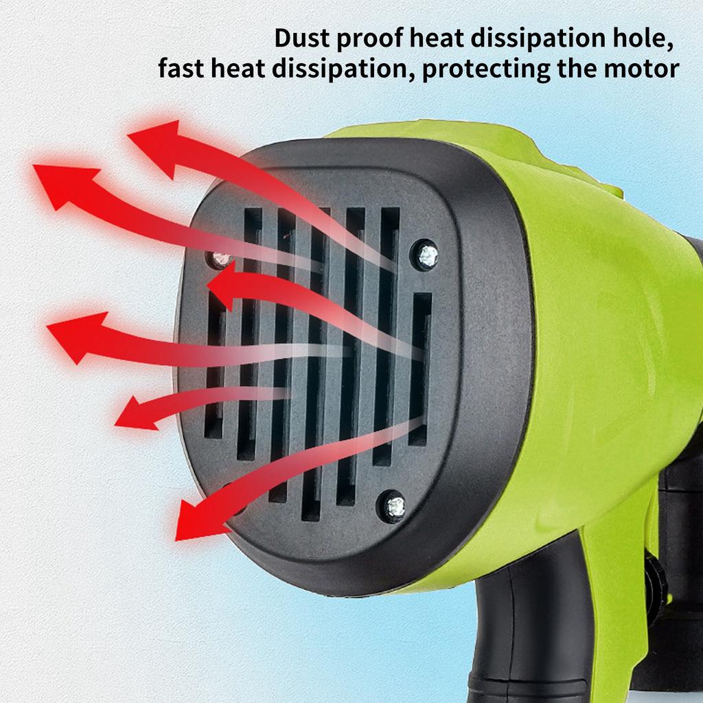 Cordless Paint Sprayer   Powerful Motor Electric Spray Paint   With Nozzle