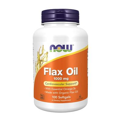 Olio di Lino 1000 mg, 100 Capsule Morbide