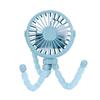 Octopus Mini USB Rechargeable Oscillating Handheld Stroller Fan