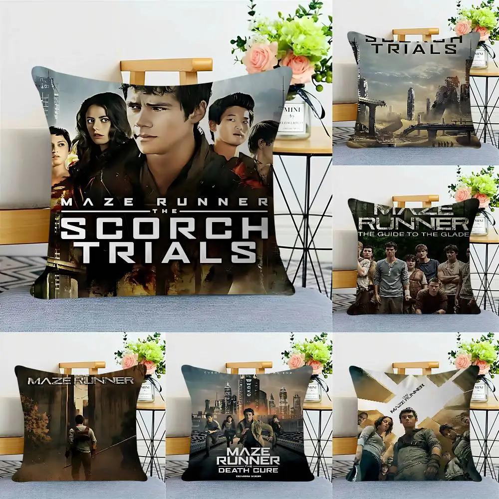 MovieS-T-The MazeS Runner Pillow Case Removable Washable Cushion Cover – All-Season Soft Linen