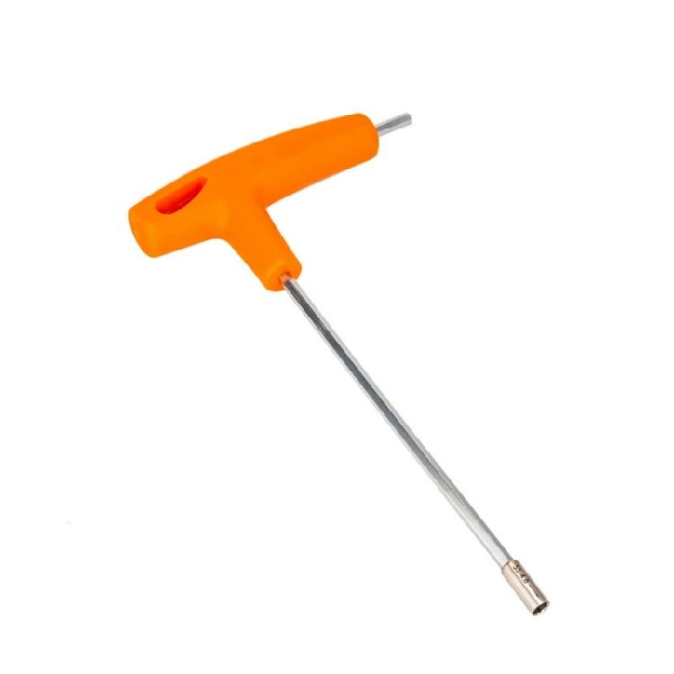 

High Strength Steel Bicycles Spokes Wrenches Bike Flywheels Removal Tool Cassettes Sprocket Removal Wrenches Enduring