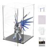 Figure Dust and UV Protection Acrylic High Strength Connection Sturdy Collection Display Easy To Cleaning Instruction Manual Included Case, Case,