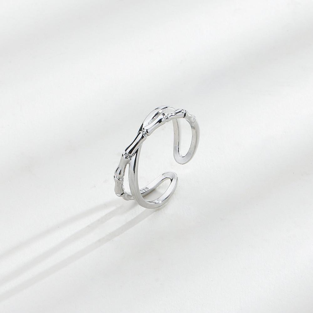 

Трендовые парные кольца в форме листьев с цирконом, регулируемый размер, для модных пар StyleB