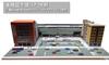 N Gauge Diorama Base (4-lane Road/station Rotary)