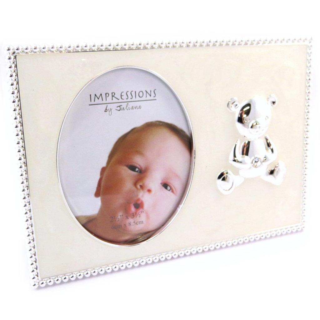 Les Trésors De Lily [N4727] – Elfenbeinfarbener „Mon Ange“-Fotorahmen