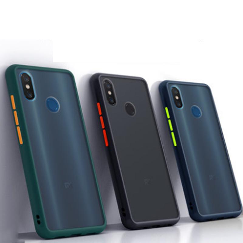 

Чехол для Xiaomi Mi 8, чехол для телефона Mi 8, противоударный защитный чехол, матовый полупрозрачный мягкий прозрачный жесткий чехол M1803E1A, чехол Xiaomi8 For Xiaomi Mi 8