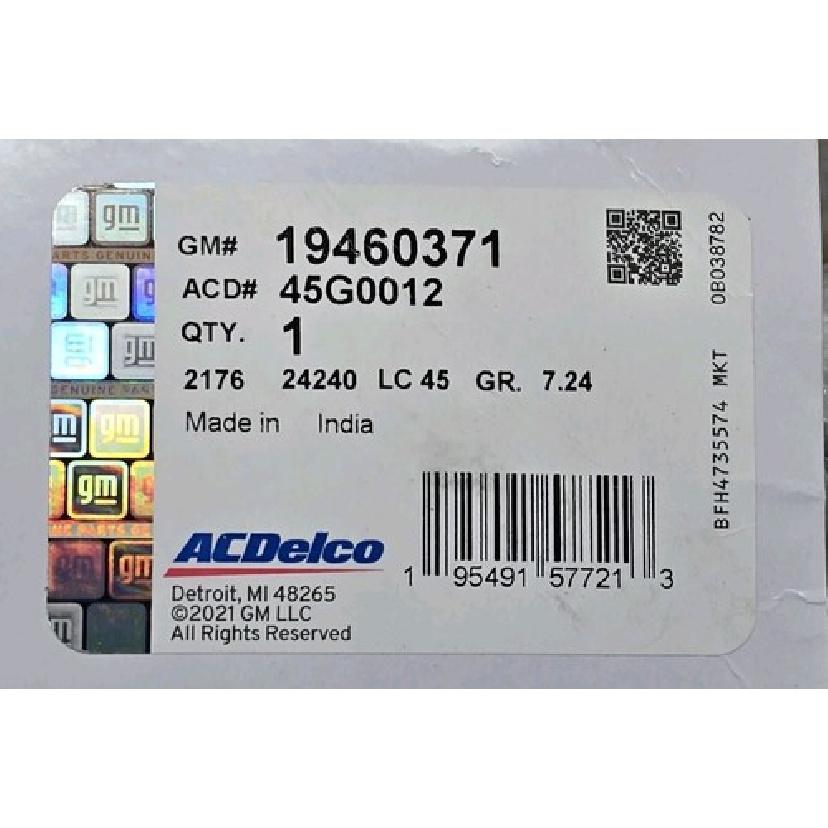 AC Delco 45G0012 Suspension Stabilizer Bar Link Kit