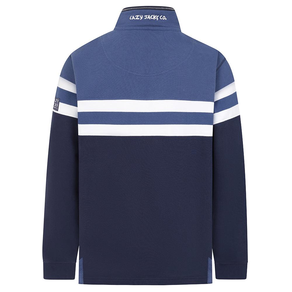 Lazy Jacks Mens Striped Sweatshirt