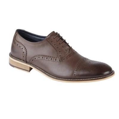Mens Leather Brogue
