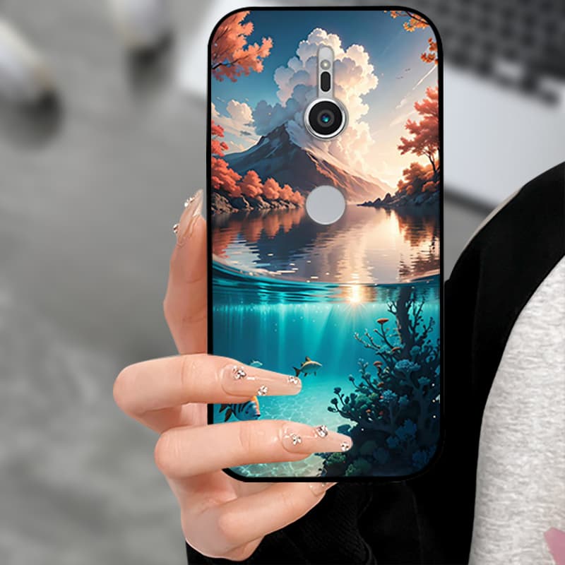 For Sony Xperia XZ2 XZ 4 2 1  Soft Silicone Black Back Shell Phone Cover For Sony XZ1 XZ2 XZ4 Funda Coque Shockproof Cases