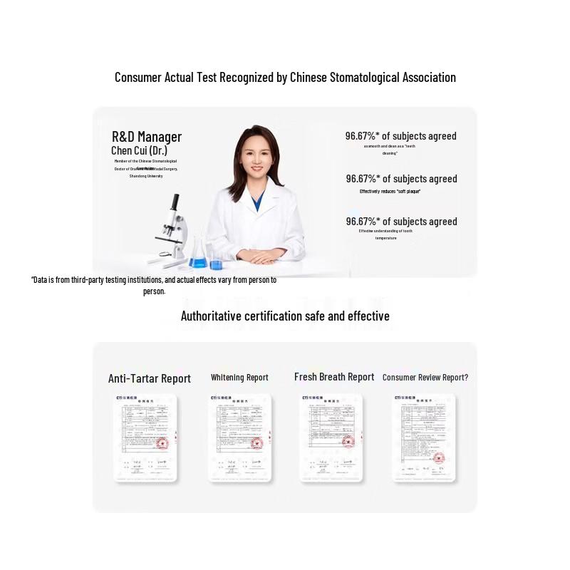 Semi-white Anti-Calculus Whitening Toothpaste