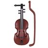 Miniature 1:12 Violin Model Toy for Dollhouse Scene