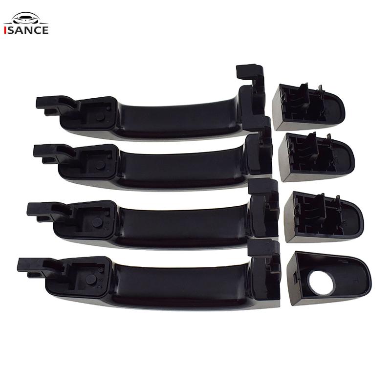 Nuova Maniglia Esterna Porta Nera Anteriore /Posteriore Lato Sinistro /Destro per Ford Ranger Everest T6 T7 Mazda BT50 2012-2020 AB3921218A14AC