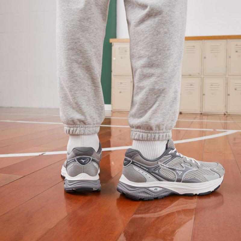 Mizuno Racer S 'White And Gray' Sneakers D1GH223509