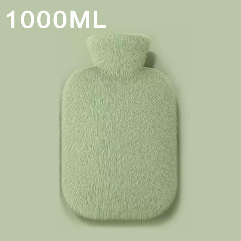 

1/2PCS1000ML Soft Hand Warmer Hot Water Bag Bottles Removable Washable Foot Warmer with Cloth Cover Explosion-Proof Girl Winter
