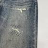 Spring Casual Retro Patchwork Men's Straight Loose Fit Jeans Versatile Shaped Boy Pants