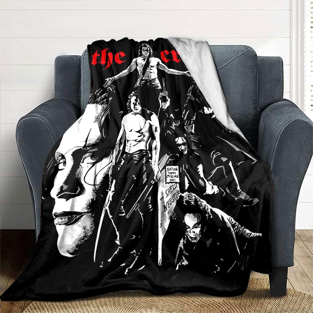 1pc Crow the Throw Blanket Soft Flannel, Cozy All Season Polyester Perfect for Home, Office