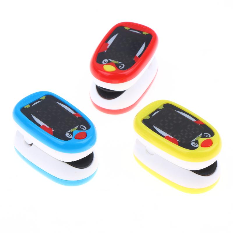Kids Fingertip Pulse Oximeter Led Display Accurate Fast Reading For Children Health Monitoring Oxygen/Pulse Rate Measurement