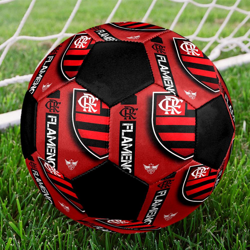 1pc Clube de Regatas do Flamengo Soccer Ball Size 5 Indoor Soccer Ball Fashion Colorful Backyard Game - Great For Sports Fans Gift HE2