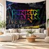 Linkin Park Wall Tapestry, Soft Fabric Wall Hanging, Decorative Backdrop For Bedroom Home Wall Art