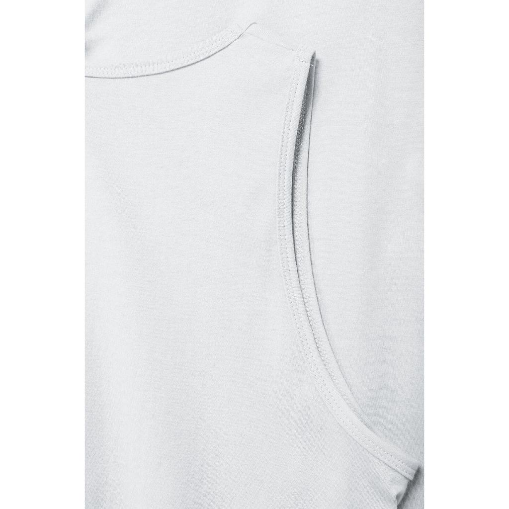 Gray Men's Combed Cotton Undershirt 6 Pack Cotton