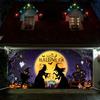 Halloween Garage Door Banner Cover 7x16Ft Outdoor Decor