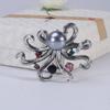 Creative Personality Octopus Octopus Pearl Rhinestone Brooch Clothing Accessories