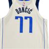 Nike X NBA Collaboration Dallas Mavericks Doncic SS25 Home White Fashion Comfortable Soft Skin-Friendly Basketball Jersey Men Jersey CW3271-103