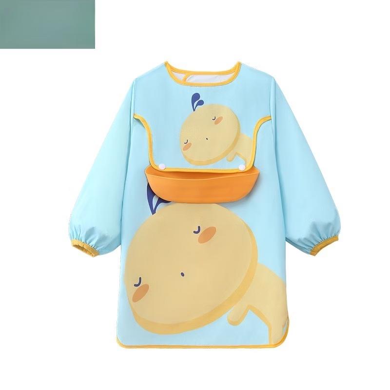 Baby Waterproof Eating Bib Smock