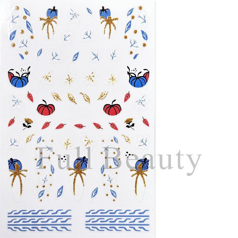 

3D золотые наклейки для ногтей цветочные растения наклейки для ногтей цветочные мраморные цветочные ползунки маникюрные украшения