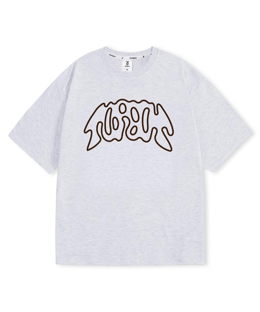TOPBOY Betline Oversized Short Sleeve T-Shirt (Type B)