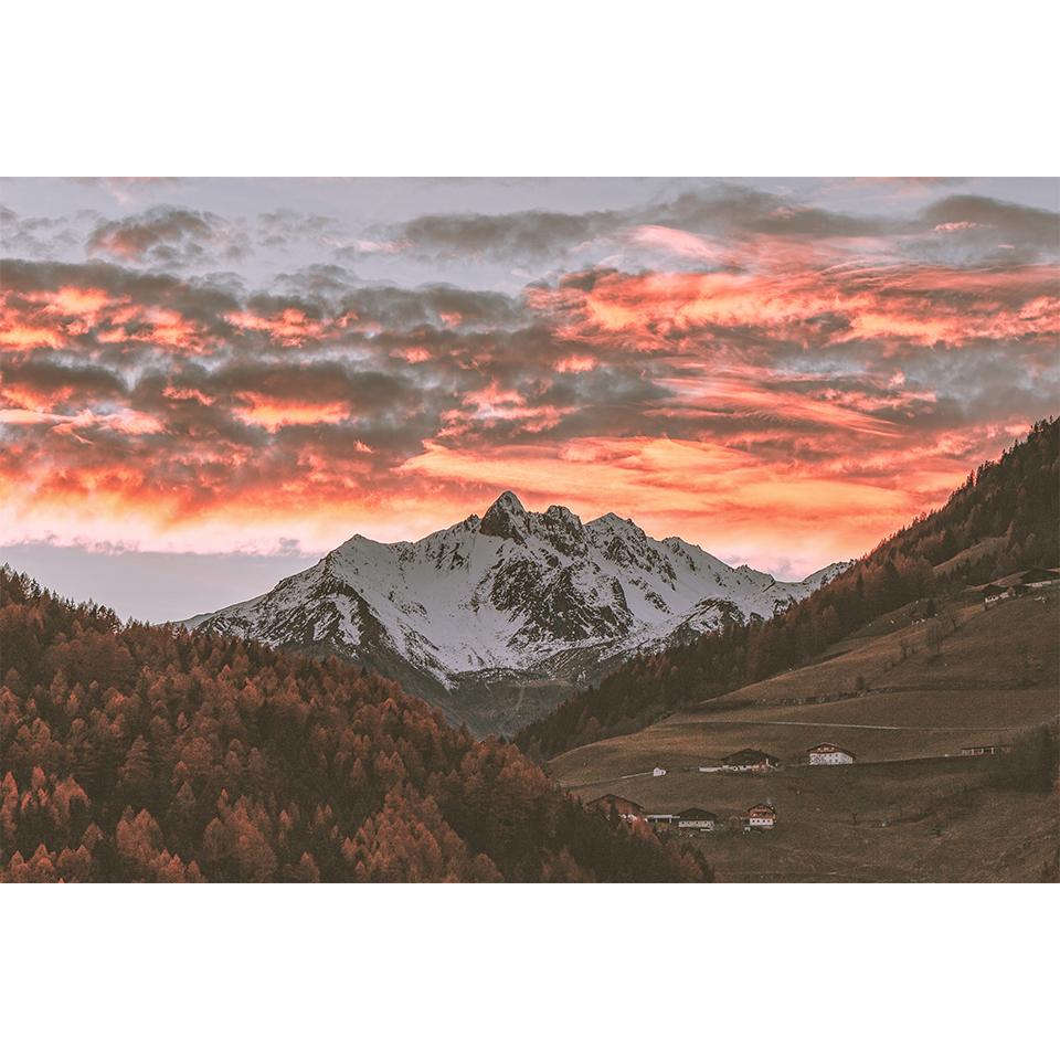 

5D DIY алмазная живопись горный пейзаж картина полная алмазная вышивка мозаика горный хрусталь картина вышивка крестиком комплект украшений Full Round 20x30CM