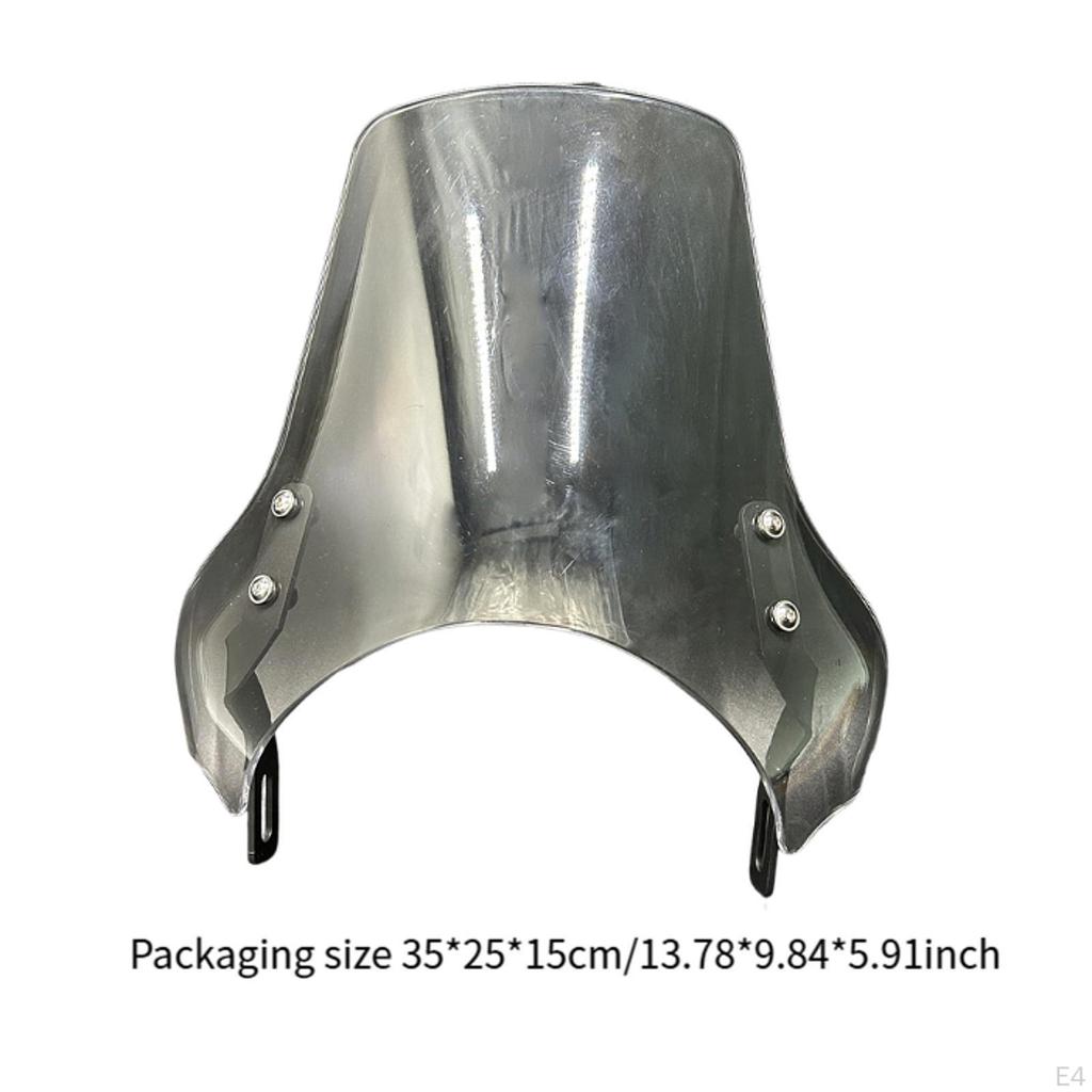 Motorcycle Windshield Windscreen Replacment Sturdy Professional Easy To Install Protection Wind