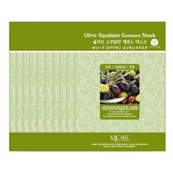 [100 sheets] Olive Skin Soothing Softening Essence Mask Sheet Pack_18565313_634664